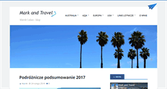 Desktop Screenshot of markandtravel.com